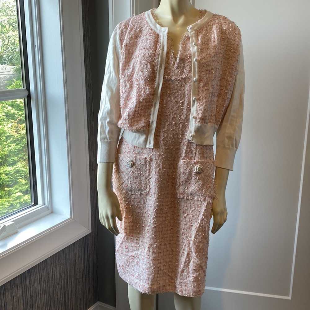Karl lagerfeld tweed dress